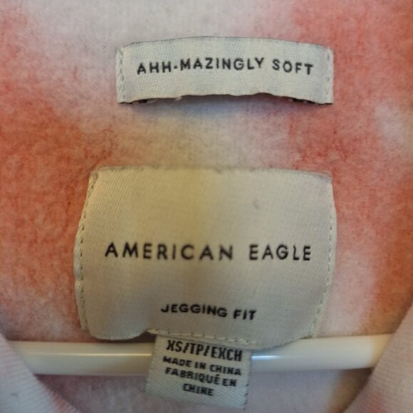 American Eagle amazingly soft tie dye hoodiejegging fit size XS - Picture 3 of 7